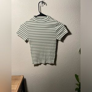 Mock neck t-shirt